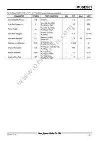 MUSES01 Datasheet Page 3