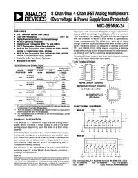 MUX24EPZ Datasheet Cover