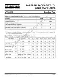 MV5024A Datasheet Page 2