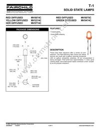 MV5074C Datasheet Cover