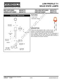 MV5377C Datasheet Cover