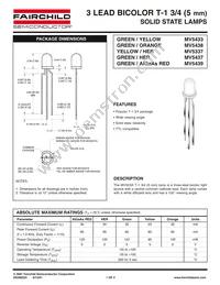 MV5437 Datasheet Cover