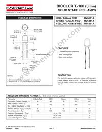 MV6461A Datasheet Cover