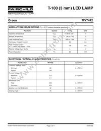 MV7442 Datasheet Page 2