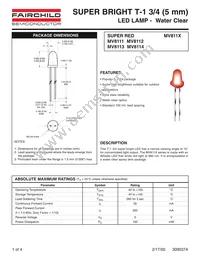 MV8114 Datasheet Cover