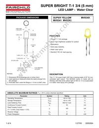 MV8342 Datasheet Cover