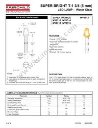 MV8713 Datasheet Cover