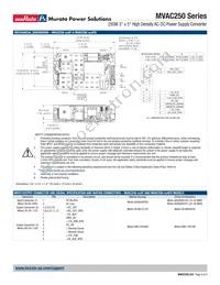 MVAC250-48AFD Datasheet Page 8