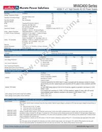 MVAC400-12AFT Datasheet Page 2