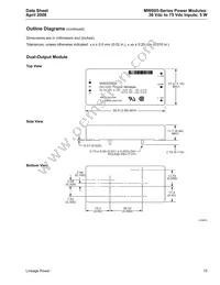 MW005C Datasheet Page 15