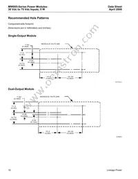 MW005C Datasheet Page 16