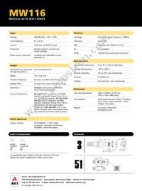 MW116KA2403F01 Datasheet Page 2