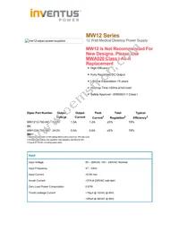MW1224-760-NC-BK Datasheet Cover