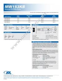 MW153KB1203F01 Datasheet Page 2