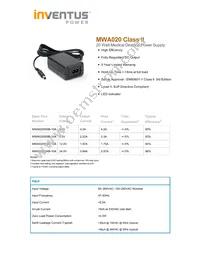 MWA020009B-10A Datasheet Cover