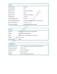MWA065018B-11A Datasheet Page 2