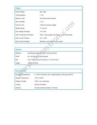 MWA120018A-12A Datasheet Page 2