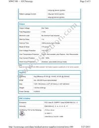 MWC100015A-12A Datasheet Page 2