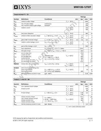 MWI100-12T8T Datasheet Page 2
