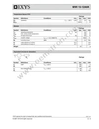 MWI15-12A6K Datasheet Page 3