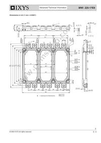 MWI225-17E9 Datasheet Page 3