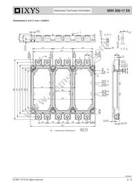 MWI300-17E9 Datasheet Page 3