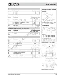 MWI35-12A7 Datasheet Page 2
