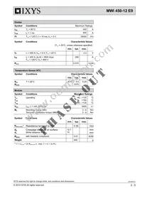 MWI450-12E9 Datasheet Page 2