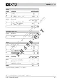 MWI451-17E9 Datasheet Page 2