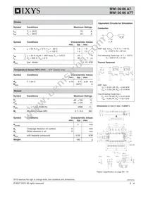 MWI50-06A7 Datasheet Page 2
