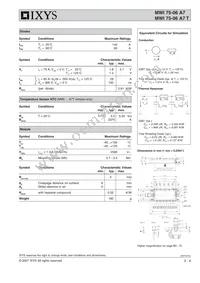 MWI75-06A7T Datasheet Page 2