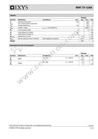 MWI75-12A8 Datasheet Page 3