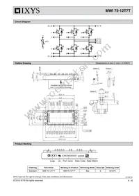 MWI75-12T7T Datasheet Page 4