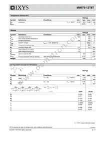 MWI75-12T8T Datasheet Page 3