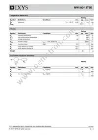 MWI80-12T6K Datasheet Page 3