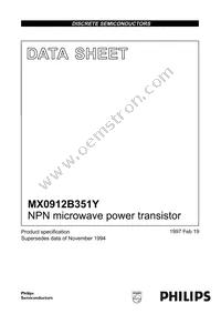 MX0912B351Y Datasheet Cover