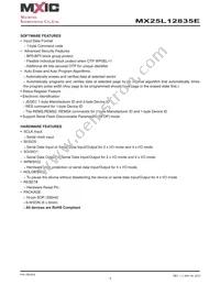 MX25L12835EZNI-10G Datasheet Page 5