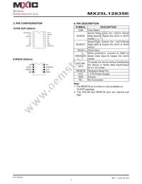 MX25L12835EZNI-10G Datasheet Page 7