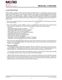 MX25L12835EZNI-10G Datasheet Page 9