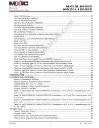 MX25L12855EMI-10G Datasheet Page 3