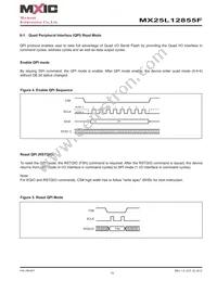 MX25L12855FXDI-10G Datasheet Page 15