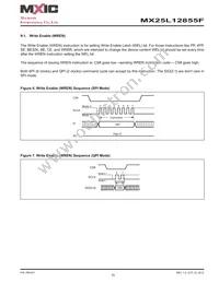 MX25L12855FXDI-10G Datasheet Page 20