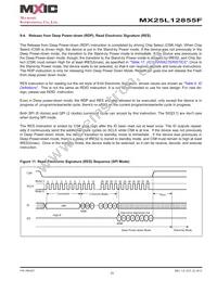 MX25L12855FXDI-10G Datasheet Page 23