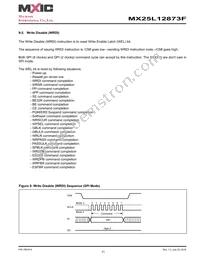 MX25L12873FMI-10G Datasheet Page 21