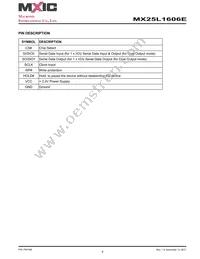 MX25L1606EPI-12G Datasheet Page 8