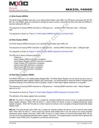 MX25L1606EPI-12G Datasheet Page 17