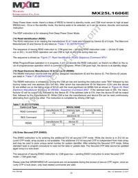 MX25L1606EPI-12G Datasheet Page 23
