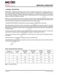 MX25L25635FZ2I-10G Datasheet Page 6