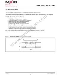 MX25L25835EMI-10G Datasheet Page 18