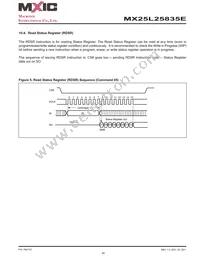 MX25L25835EMI-10G Datasheet Page 20